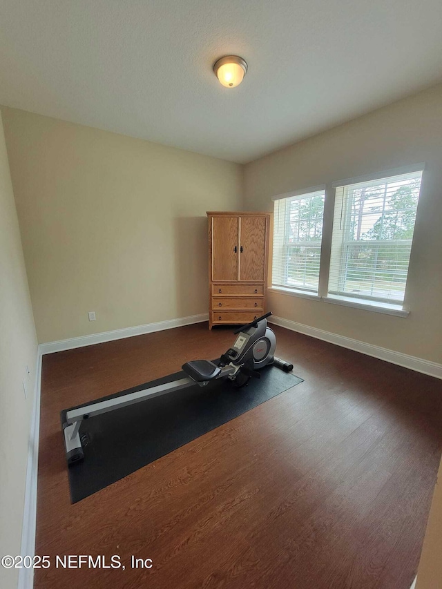 view of exercise room