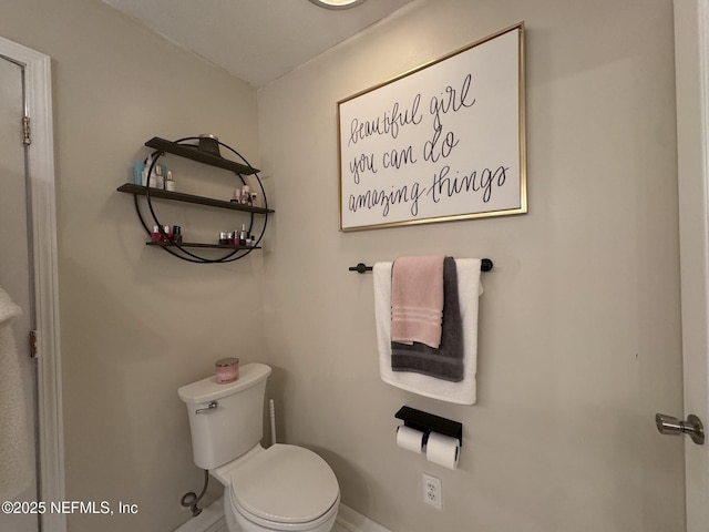 bathroom with toilet