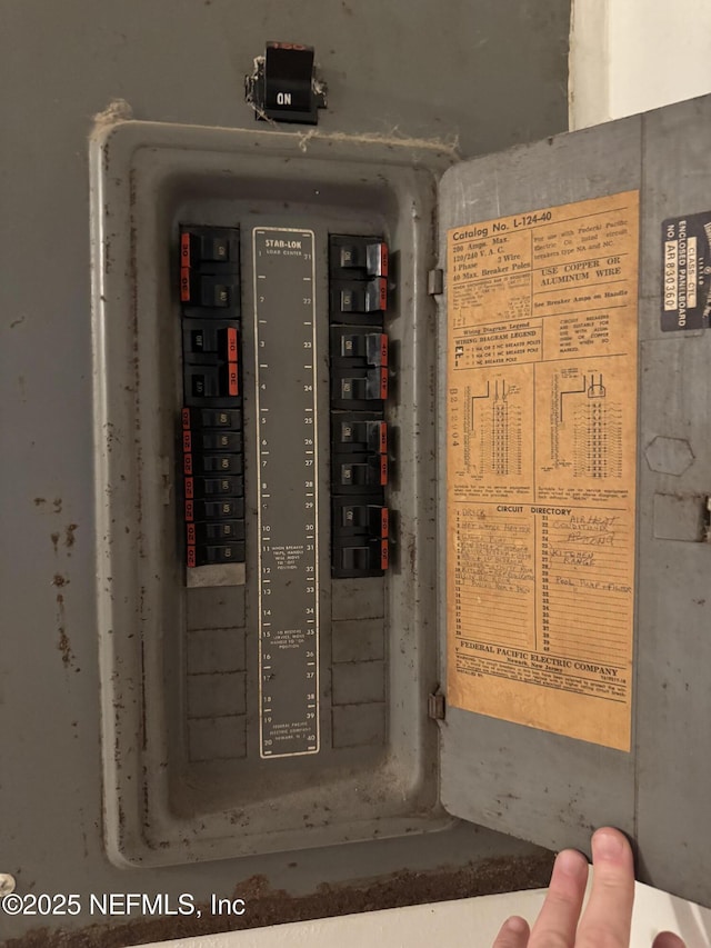 utilities with electric panel