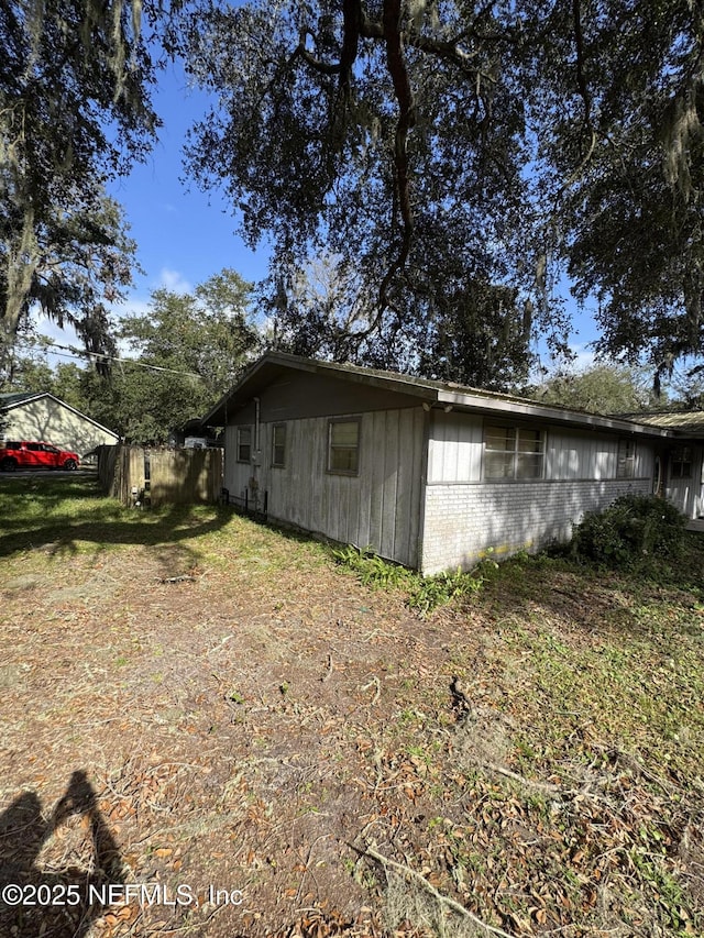 view of property exterior