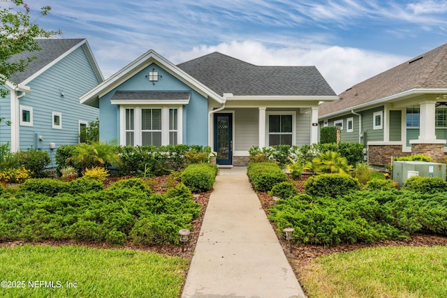 view of bungalow-style house