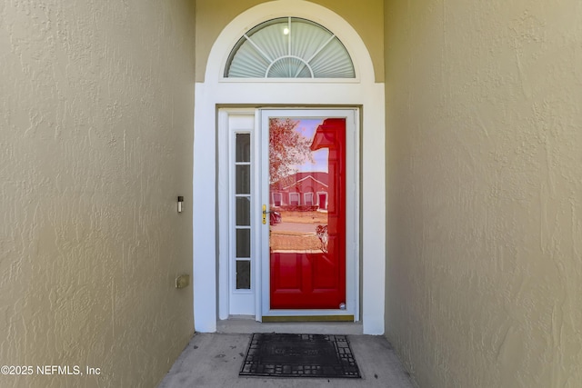 view of property entrance