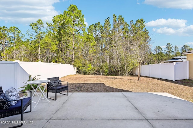 view of patio