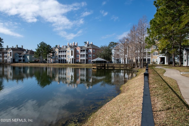 property view of water