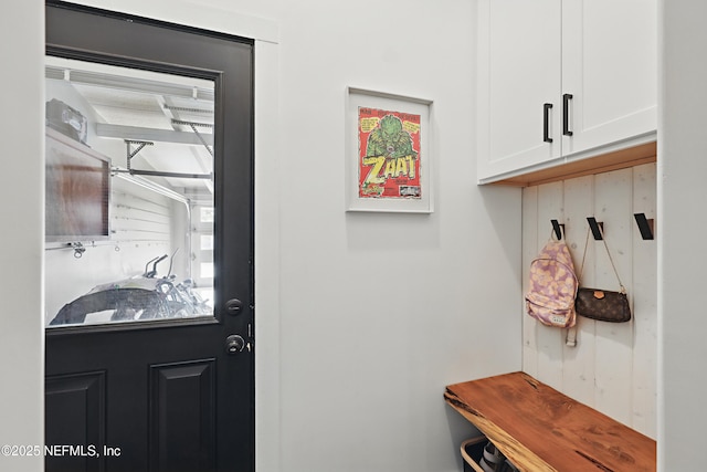 view of mudroom