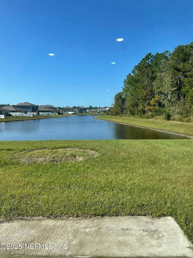 property view of water
