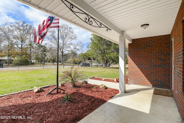54110 Marlee Rd, Callahan, FL 32011 - view of patio / terrace with a porch