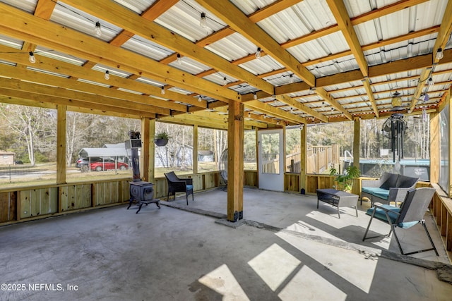 54110 Marlee Rd, Callahan, FL 32011 - view of unfurnished sunroom