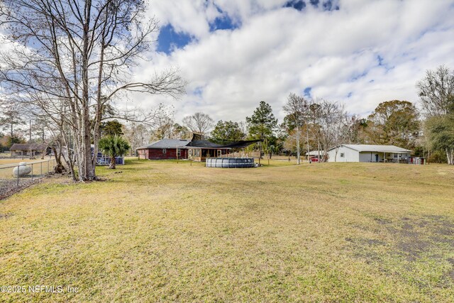 54110 Marlee Rd, Callahan, FL 32011 - view of yard with a swimming pool