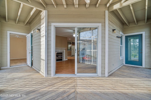 view of property entrance