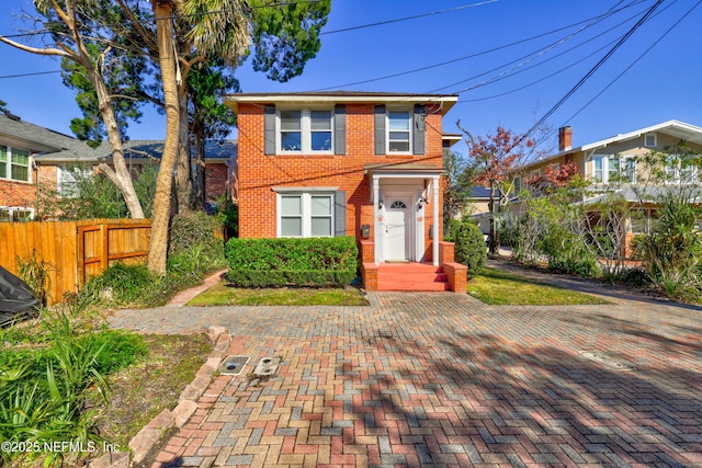 front of property featuring a patio area