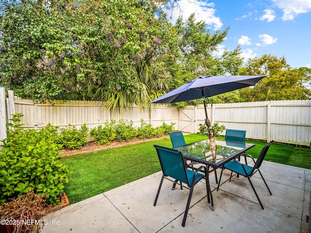 view of patio / terrace