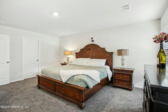 bedroom with carpet flooring