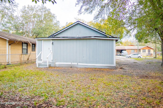 view of rear view of house