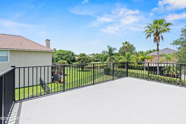 2360 Golfview Dr, Fleming Island, FL 32003 - view of patio with a balcony