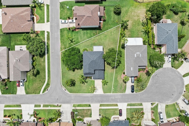 2360 Golfview Dr, Fleming Island, FL 32003 - aerial perspective of suburban area with property boundaries highlighted