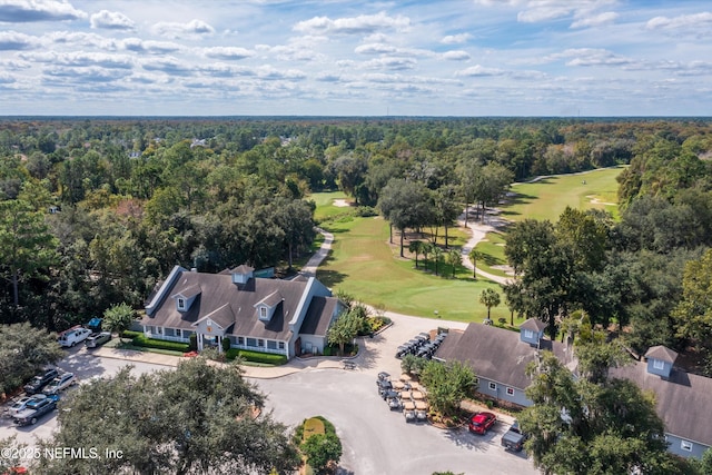 2360 Golfview Dr, Fleming Island, FL 32003 - bird's eye view of a local golf course and a forest