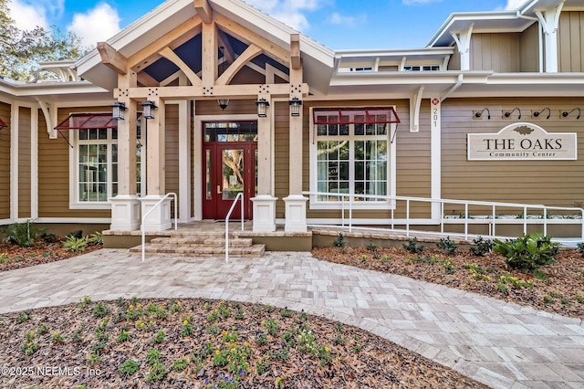 view of property entrance