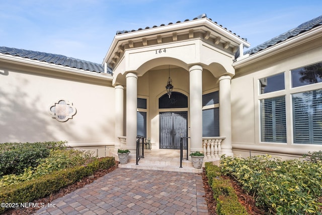 view of entrance to property