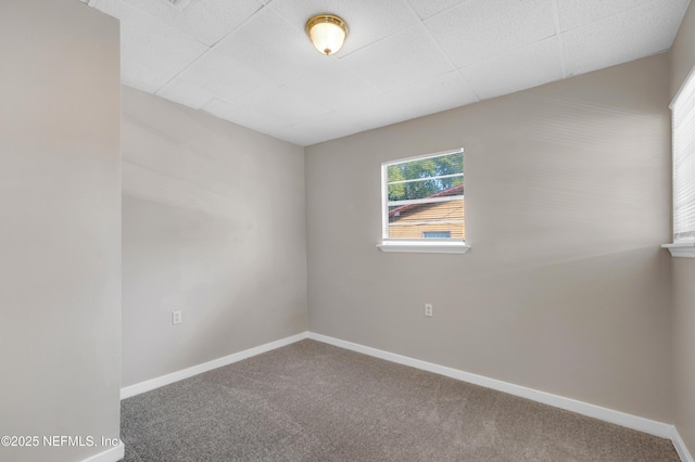 empty room with carpet floors