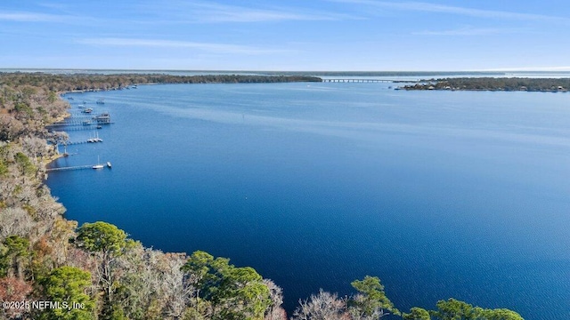 property view of water