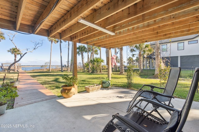 view of patio / terrace