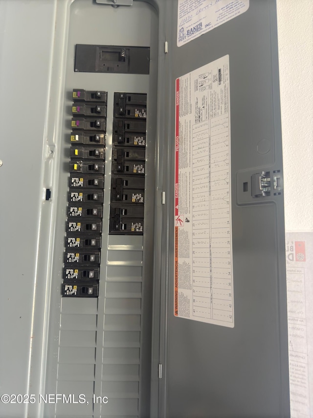 utilities with electric panel