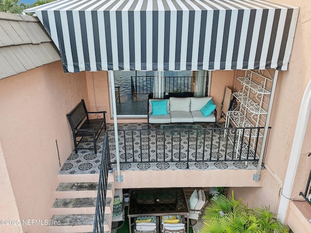 view of patio / terrace with outdoor lounge area