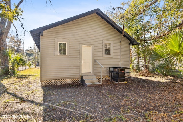 view of rear view of house