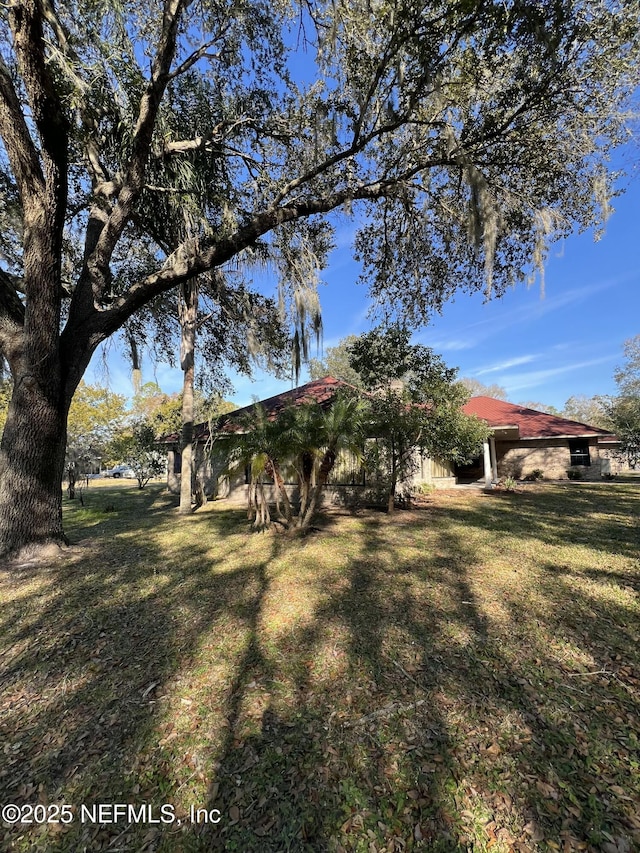 view of yard