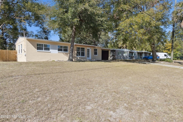 view of ranch-style house