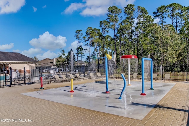 view of jungle gym