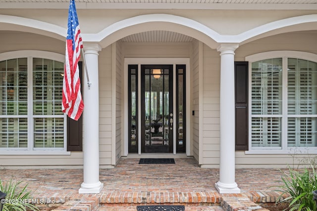 view of property entrance