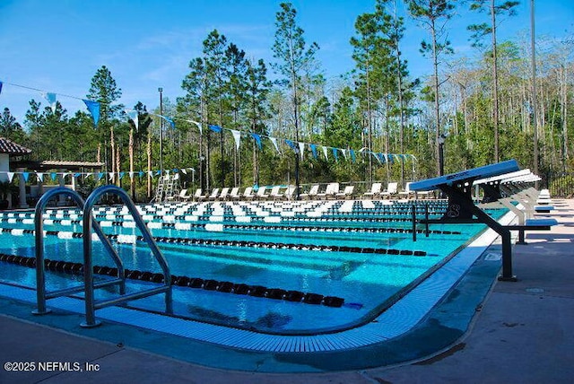 view of swimming pool