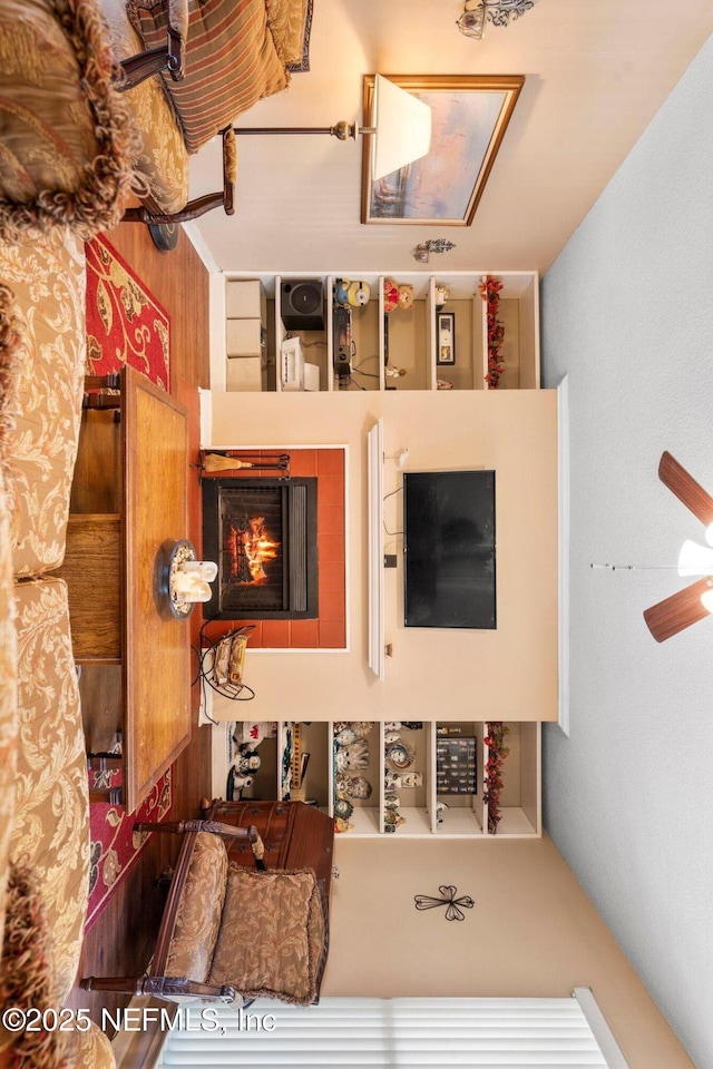 2103 Wood Hill Dr, Jacksonville, FL 32256 - interior space featuring a ceiling fan