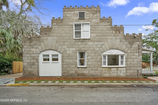 view of property exterior