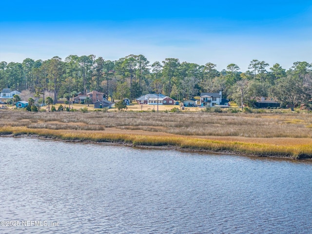 property view of water