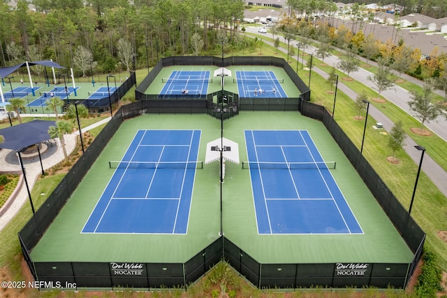 view of sport court