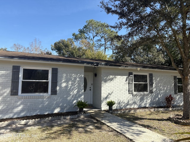 view of ranch-style home