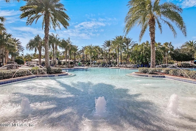 view of swimming pool