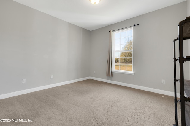 empty room with carpet floors