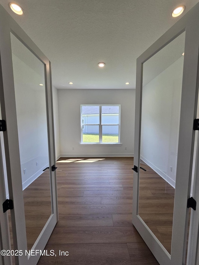 101 Erlking Ct, Saint Johns, FL 32259 - hallway featuring wood finished floors and recessed lighting