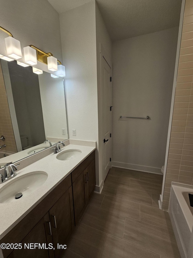 101 Erlking Ct, Saint Johns, FL 32259 - full bathroom featuring toilet and double vanity