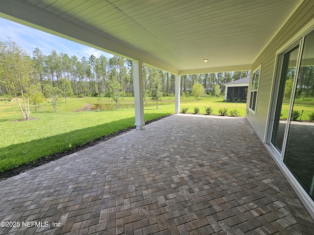 101 Erlking Ct, Saint Johns, FL 32259 - view of patio / terrace featuring view of scattered trees