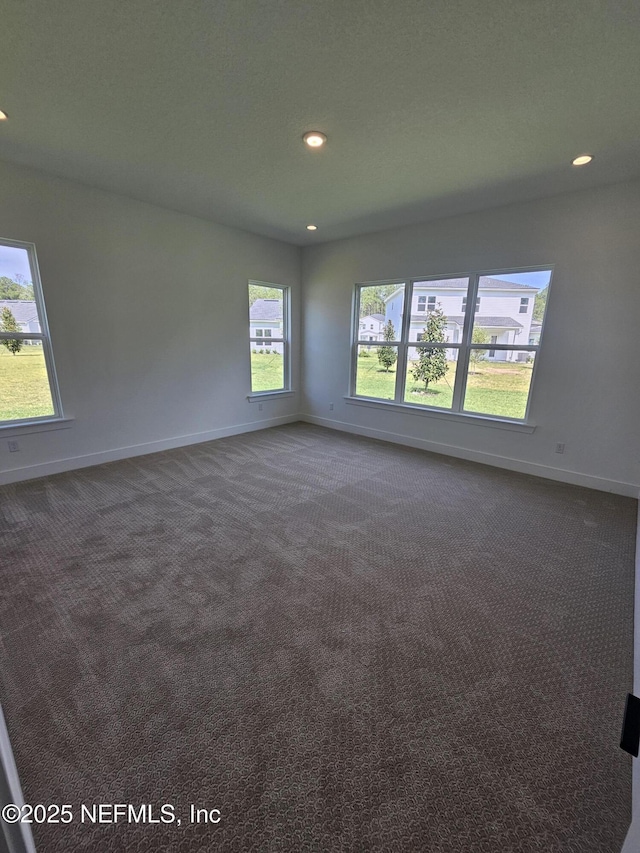 101 Erlking Ct, Saint Johns, FL 32259 - empty room featuring recessed lighting and dark carpet