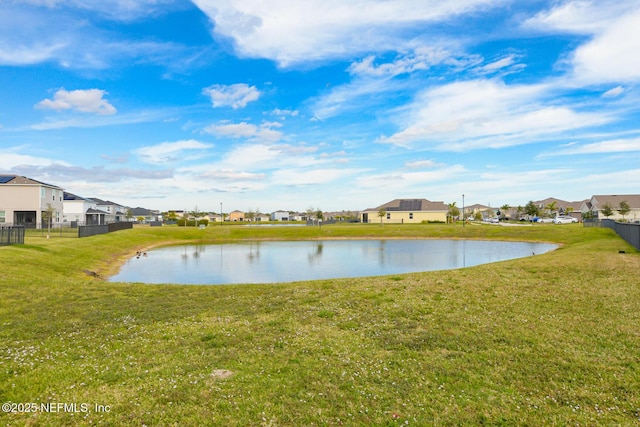 property view of water