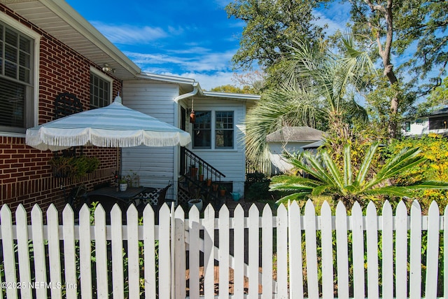 view of side of home