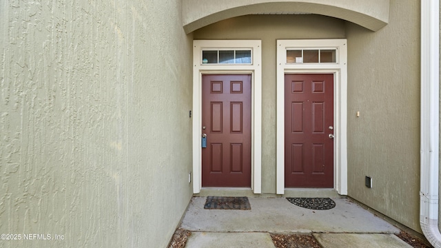 view of property entrance