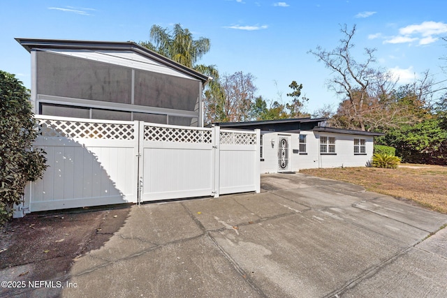 view of manufactured / mobile home