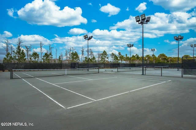 view of sport court